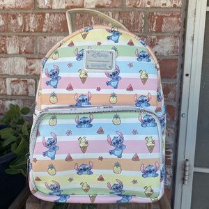 Loungefly mini backpack stich summer vibes